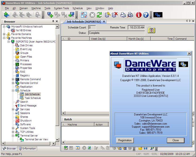 DameWare Mini Remote Control 12.3.0.12 free instals